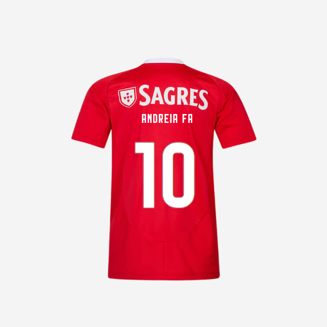 replica sl benfica heimtrikot für jugendliche 2024-2025 – 10 andreia faria Kollektion | Offizielle SL Benfica Trikots