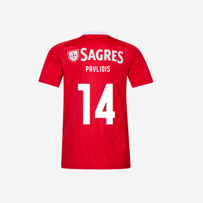 replica sl benfica heimtrikot für jugendliche 2024-2025 – 14 pavlidis Kollektion | Offizielle SL Benfica Trikots