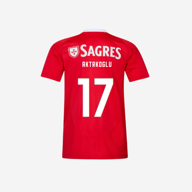 replica sl benfica heimtrikot für jugendliche 2024-2025 – 17 aktÜrkoglu Kollektion | Offizielle SL Benfica Trikots