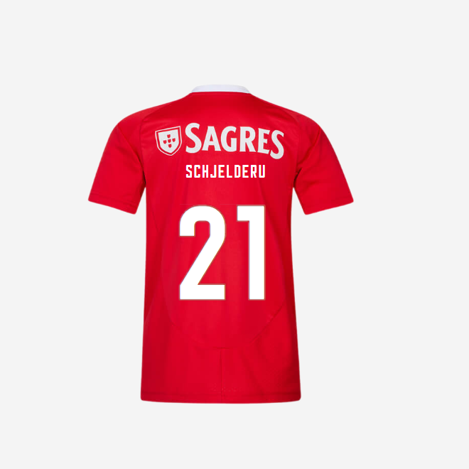 replica sl benfica heimtrikot für jugendliche 2024-2025 – 21 schjelderup Kollektion | Offizielle SL Benfica Trikots