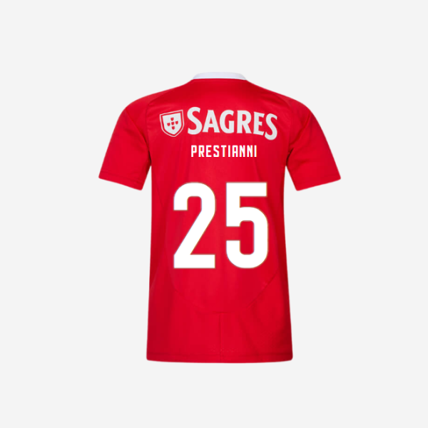 replica sl benfica heimtrikot für jugendliche 2024-2025 – 25 prestianni Kollektion | Offizielle SL Benfica Trikots