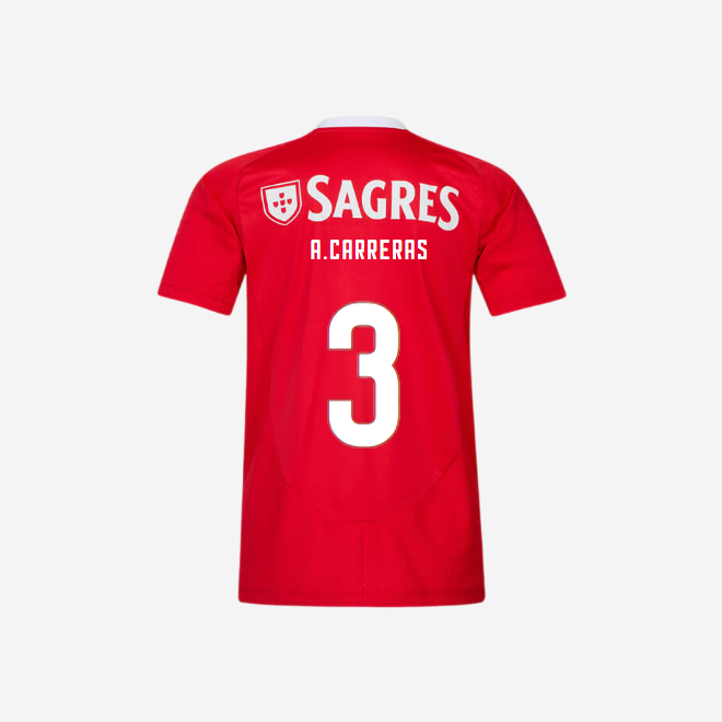 replica sl benfica heimtrikot für jugendliche 2024-2025 – 3 a. carreras Kollektion | Offizielle SL Benfica Trikots