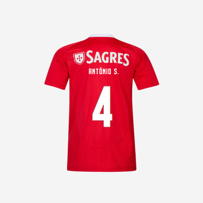 replica sl benfica heimtrikot für jugendliche 2024-2025 – 4 antÓnio s. Kollektion | Offizielle SL Benfica Trikots