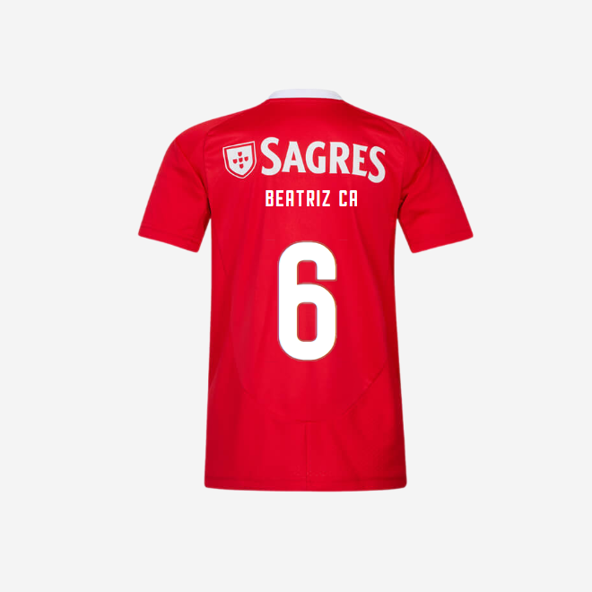 replica sl benfica heimtrikot für jugendliche 2024-2025 – 6 beatriz cameirÃo Kollektion | Offizielle SL Benfica Trikots