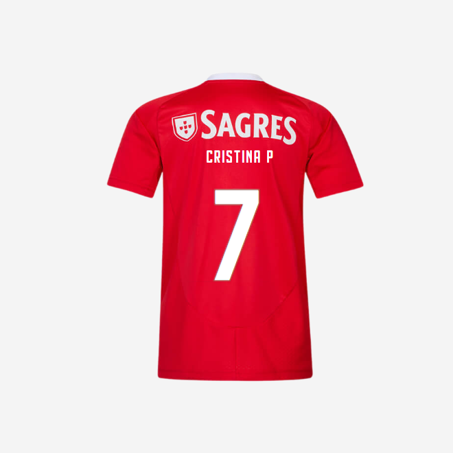 replica sl benfica heimtrikot für jugendliche 2024-2025 – 7 cristina prieto Kollektion | Offizielle SL Benfica Trikots