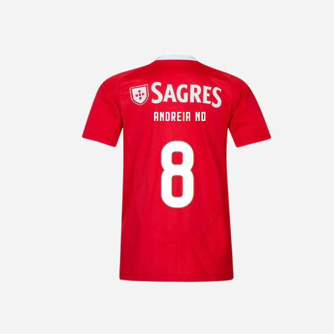 replica sl benfica heimtrikot für jugendliche 2024-2025 – 8 andreia norton Kollektion | Offizielle SL Benfica Trikots
