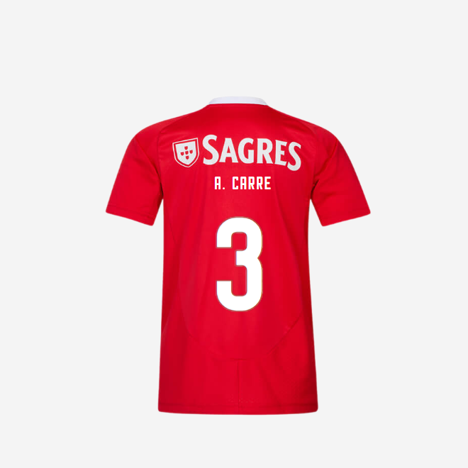 replica sl benfica heimtrikot für kinder 2024-2025 – 3 a. carreras Kollektion | Offizielle SL Benfica Trikots