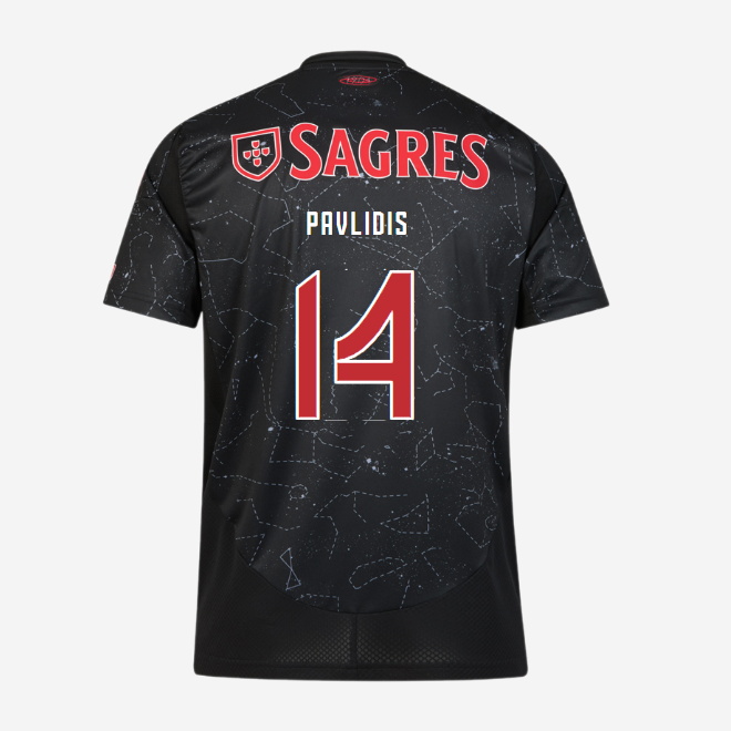 sl benfica auswärtstrikot 2024-2025 – 14 pavlidis Kollektion | Offizielle SL Benfica Trikots