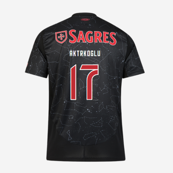 sl benfica auswärtstrikot 2024-2025 – 17 aktÜrkoglu Kollektion | Offizielle SL Benfica Trikots