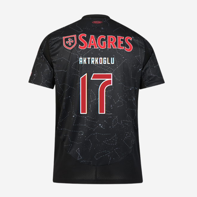 sl benfica auswärtstrikot 2024-2025 – 17 aktÜrkoglu Kollektion | Offizielle SL Benfica Trikots