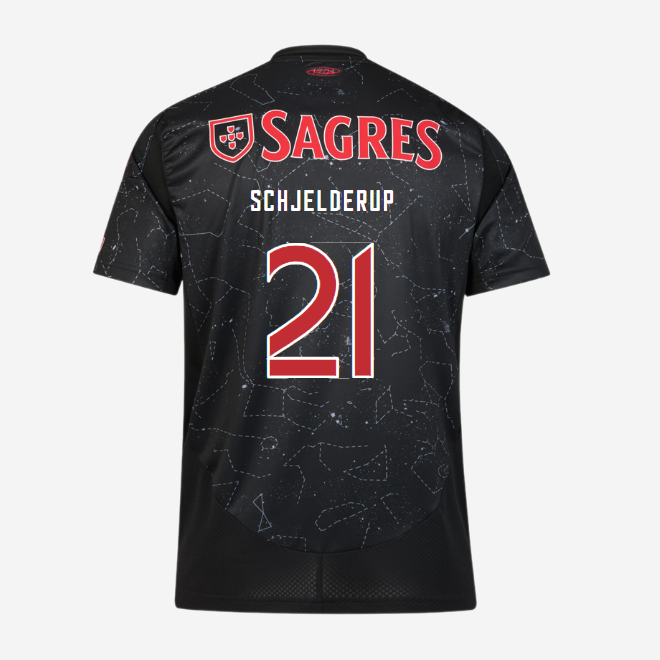 sl benfica auswärtstrikot 2024-2025 – 21 schjelderup Kollektion | Offizielle SL Benfica Trikots