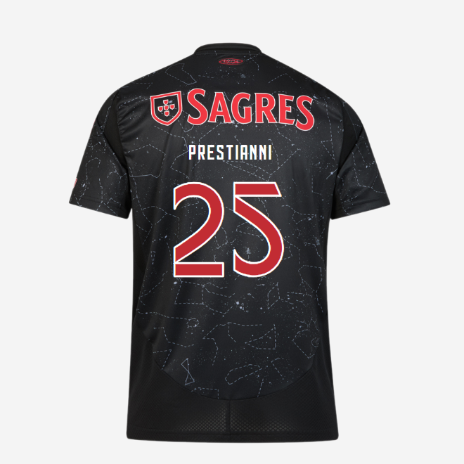 sl benfica auswärtstrikot 2024-2025 – 25 prestianni Kollektion | Offizielle SL Benfica Trikots