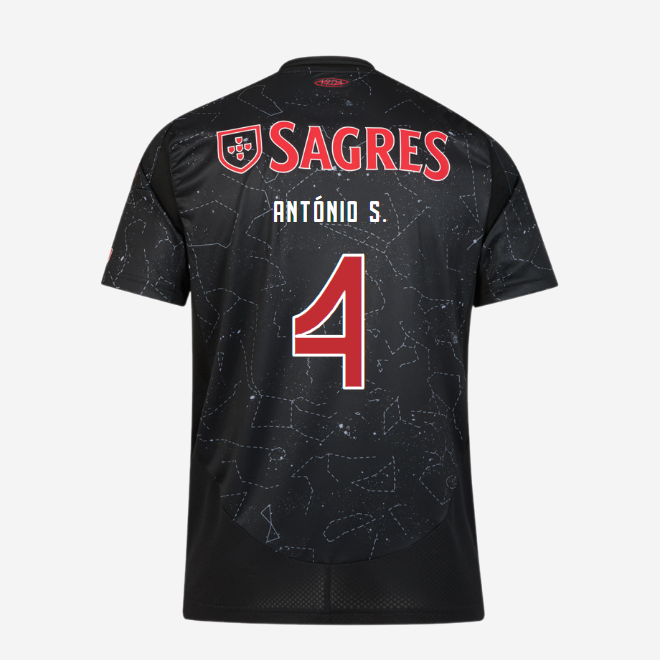 sl benfica auswärtstrikot 2024-2025 – 4 antÓnio s. Kollektion | Offizielle SL Benfica Trikots