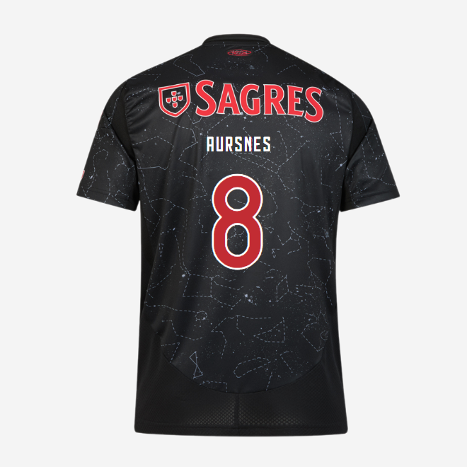 sl benfica auswärtstrikot 2024-2025 – 8 aursnes Kollektion | Offizielle SL Benfica Trikots