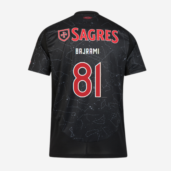 sl benfica auswärtstrikot 2024-2025 – 81 bajrami Kollektion | Offizielle SL Benfica Trikots