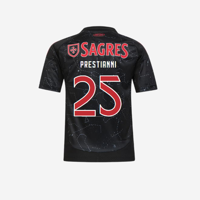 sl benfica auswärtstrikot 2024-2025 kinder – 25 prestianni Kollektion | Offizielle SL Benfica Trikots