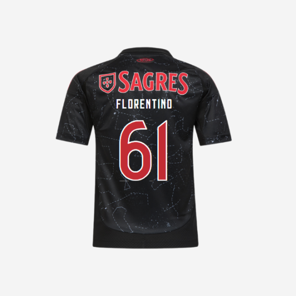 sl benfica auswärtstrikot 2024-2025 kinder – 61 florentino Kollektion | Offizielle SL Benfica Trikots