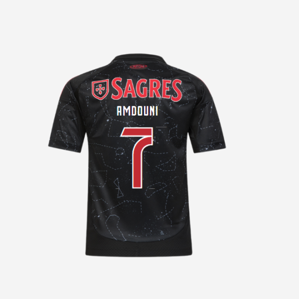 sl benfica auswärtstrikot 2024-2025 kinder – 7 amdouni Kollektion | Offizielle SL Benfica Trikots