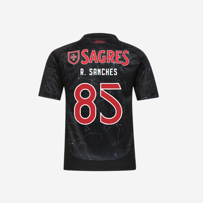 sl benfica auswärtstrikot 2024-2025 kinder – 85 r. sanches Kollektion | Offizielle SL Benfica Trikots