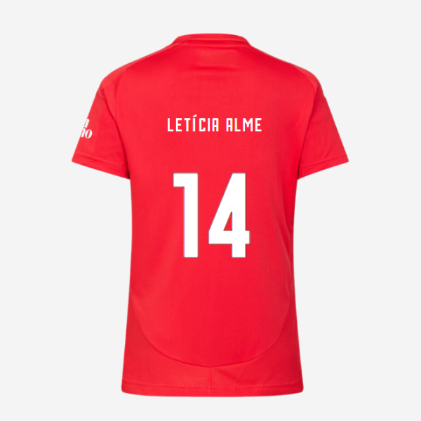 sl benfica damen football heimtrikot 2024-2025 – 14 letÍcia almeida Kollektion | Offizielle SL Benfica Trikots