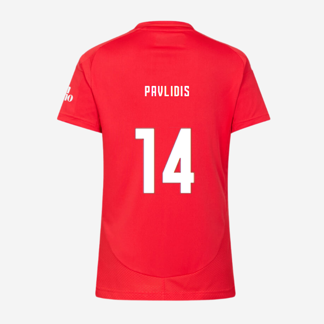 sl benfica damen football heimtrikot 2024-2025 – 14 pavlidis Kollektion | Offizielle SL Benfica Trikots