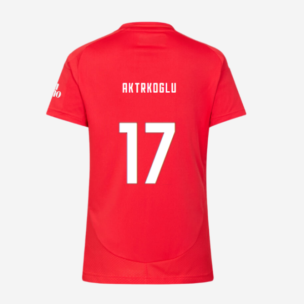 sl benfica damen football heimtrikot 2024-2025 – 17 aktÜrkoglu Kollektion | Offizielle SL Benfica Trikots
