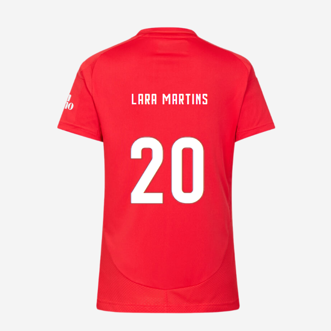 sl benfica damen football heimtrikot 2024-2025 – 20 lara martins Kollektion | Offizielle SL Benfica Trikots