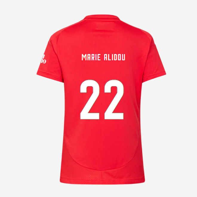 sl benfica damen football heimtrikot 2024-2025 – 22 marie alidou Kollektion | Offizielle SL Benfica Trikots