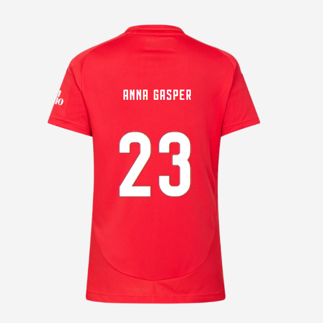 sl benfica damen football heimtrikot 2024-2025 – 23 anna gasper Kollektion | Offizielle SL Benfica Trikots
