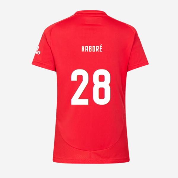 sl benfica damen football heimtrikot 2024-2025 – 28 kaborÉ Kollektion | Offizielle SL Benfica Trikots