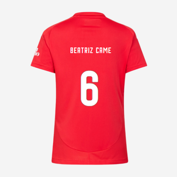 sl benfica damen football heimtrikot 2024-2025 – 6 beatriz cameirÃo Kollektion | Offizielle SL Benfica Trikots