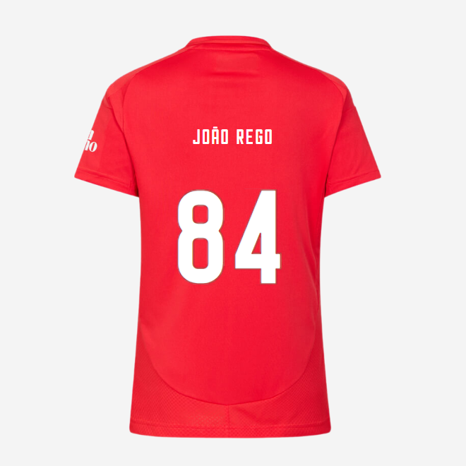 sl benfica damen football heimtrikot 2024-2025 – 84 joÃo rego Kollektion | Offizielle SL Benfica Trikots
