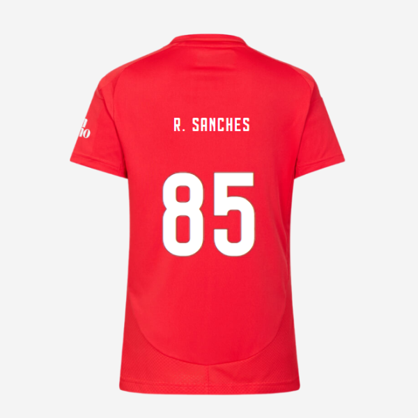 sl benfica damen football heimtrikot 2024-2025 – 85 r. sanches Kollektion | Offizielle SL Benfica Trikots