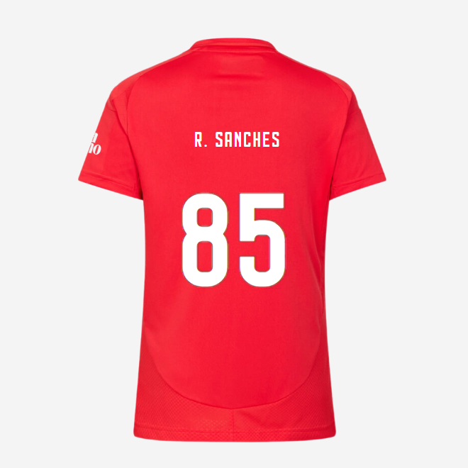 sl benfica damen football heimtrikot 2024-2025 – 85 r. sanches Kollektion | Offizielle SL Benfica Trikots