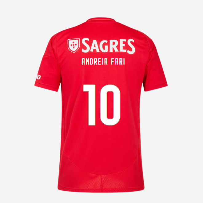 sl benfica heimtrikot 2024-2025 – 10 andreia faria Kollektion | Offizielle SL Benfica Trikots