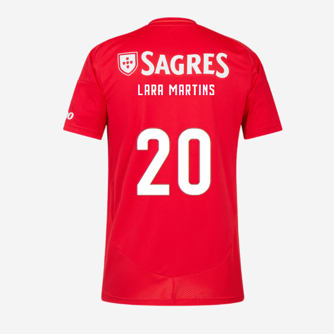 sl benfica heimtrikot 2024-2025 – 20 lara martins Kollektion | Offizielle SL Benfica Trikots
