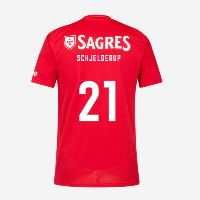 sl benfica heimtrikot 2024-2025 – 21 schjelderup Kollektion | Offizielle SL Benfica Trikots