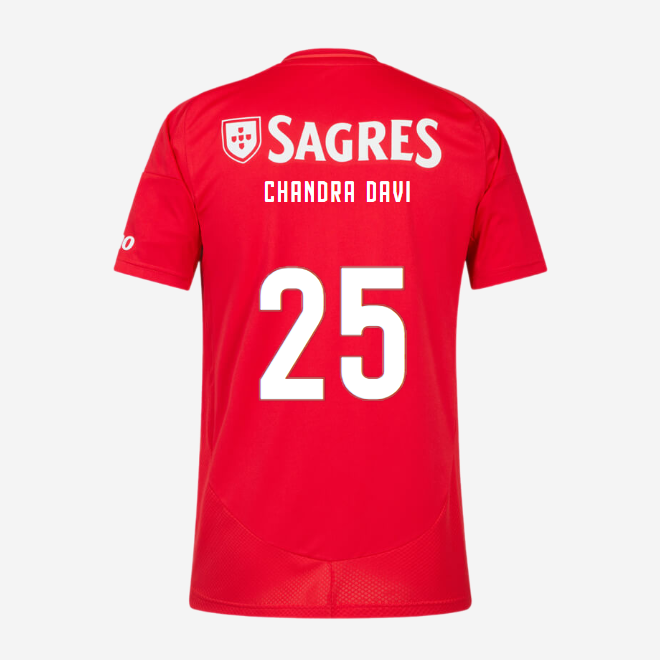 sl benfica heimtrikot 2024-2025 – 25 chandra davidson Kollektion | Offizielle SL Benfica Trikots