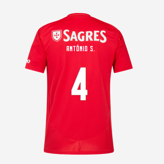 sl benfica heimtrikot 2024-2025 – 4 antÓnio s. Kollektion | Offizielle SL Benfica Trikots