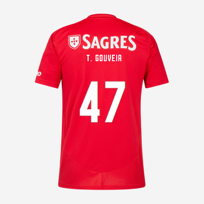 sl benfica heimtrikot 2024-2025 – 47 t. gouveia Kollektion | Offizielle SL Benfica Trikots