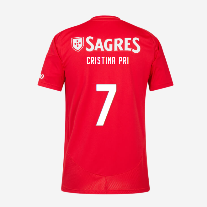sl benfica heimtrikot 2024-2025 – 7 cristina prieto Kollektion | Offizielle SL Benfica Trikots