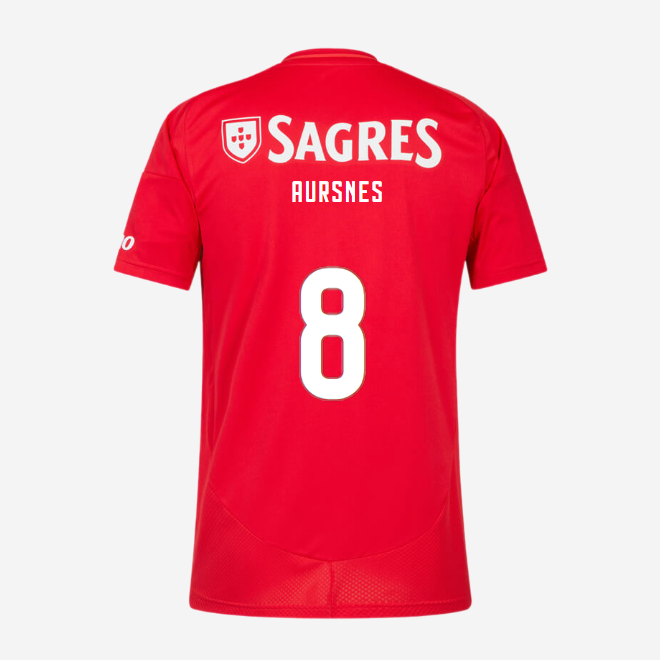 sl benfica heimtrikot 2024-2025 – 8 aursnes Kollektion | Offizielle SL Benfica Trikots