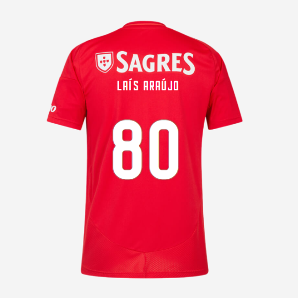 sl benfica heimtrikot 2024-2025 – 80 laÍs araÚjo Kollektion | Offizielle SL Benfica Trikots