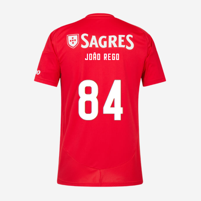 sl benfica heimtrikot 2024-2025 – 84 joÃo rego Kollektion | Offizielle SL Benfica Trikots