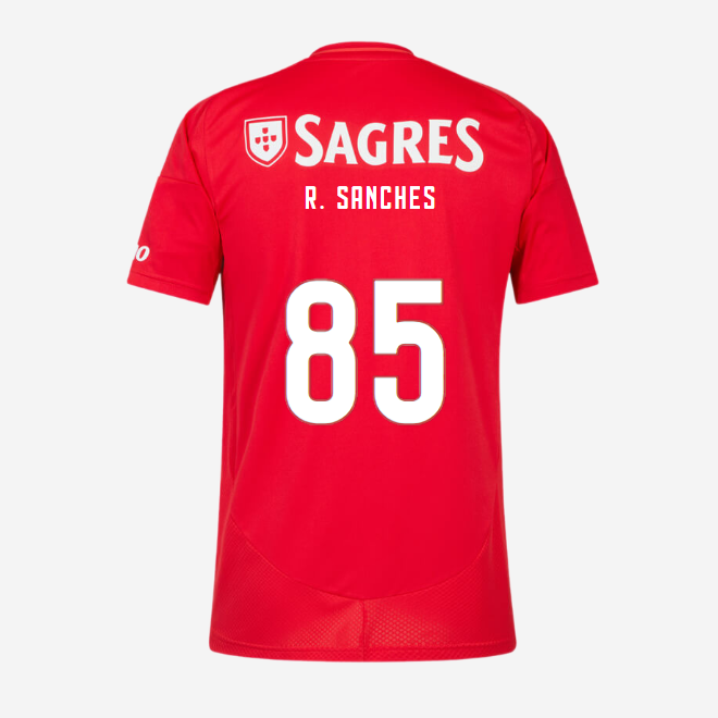 sl benfica heimtrikot 2024-2025 – 85 r. sanches Kollektion | Offizielle SL Benfica Trikots