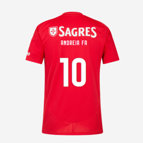 sl benfica heimtrikot 2024-2025 kinder – 10 andreia faria Kollektion | Offizielle SL Benfica Trikots