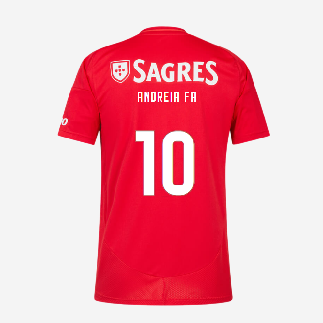 sl benfica heimtrikot 2024-2025 kinder – 10 andreia faria Kollektion | Offizielle SL Benfica Trikots