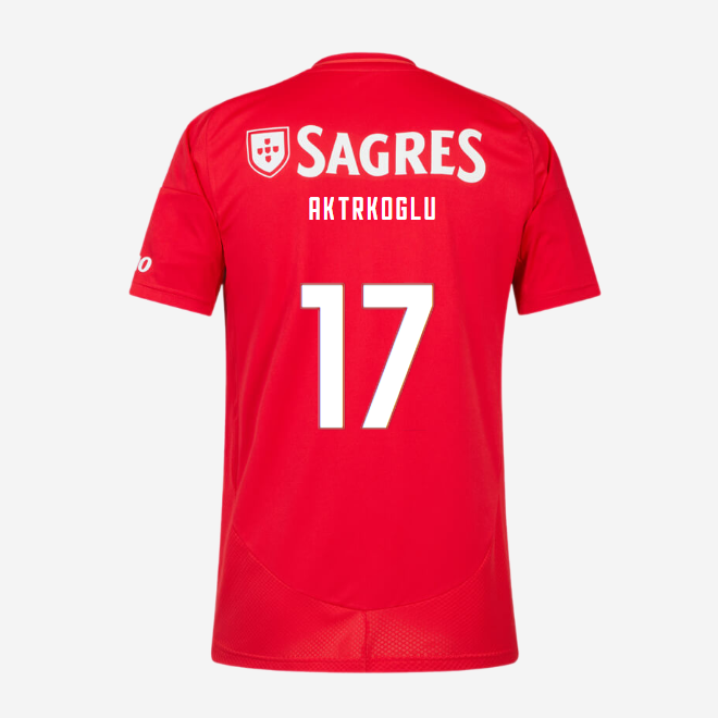 sl benfica heimtrikot 2024-2025 kinder – 17 aktÜrkoglu Kollektion | Offizielle SL Benfica Trikots