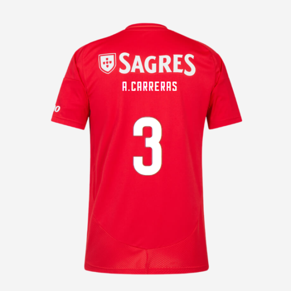 sl benfica heimtrikot 2024-2025 kinder – 3 a. carreras Kollektion | Offizielle SL Benfica Trikots