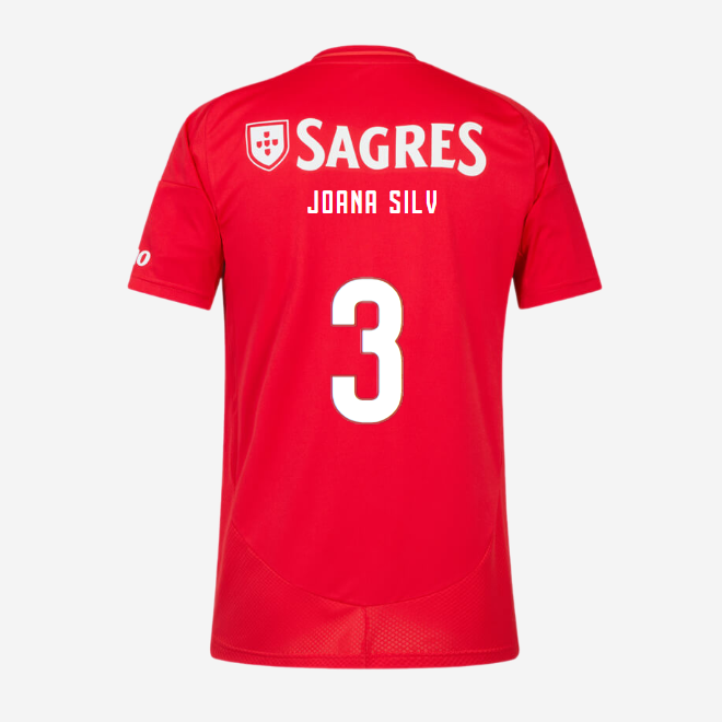 sl benfica heimtrikot 2024-2025 kinder – 3 joana silva Kollektion | Offizielle SL Benfica Trikots